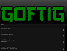Tablet Screenshot of goftig.com